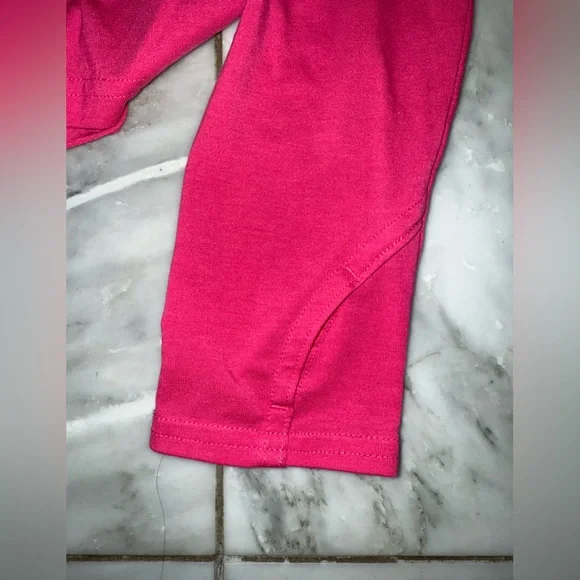 Women's Bright Pink Long-Sleeve Twist Front Top - Picture 4 of 4